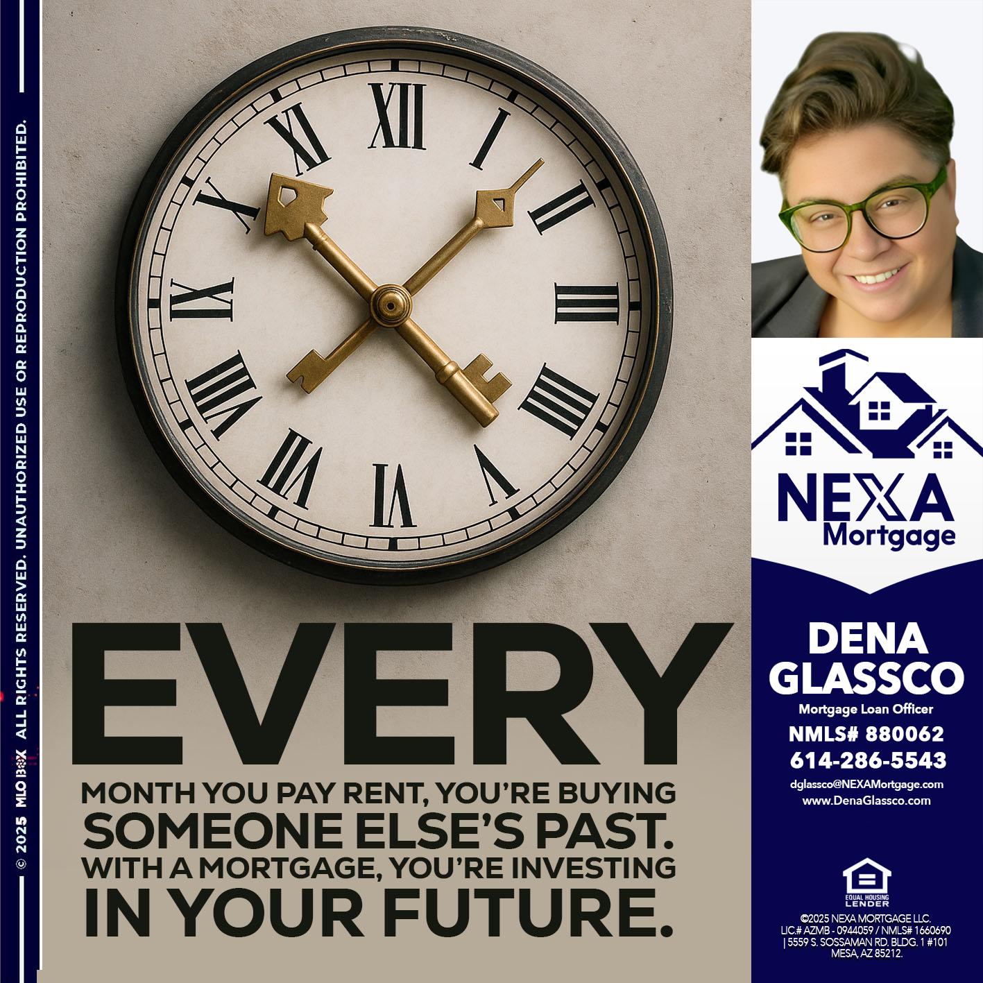 EVERY MONTH - Dena Glassco -Residential, Commercial, International Loan Officer