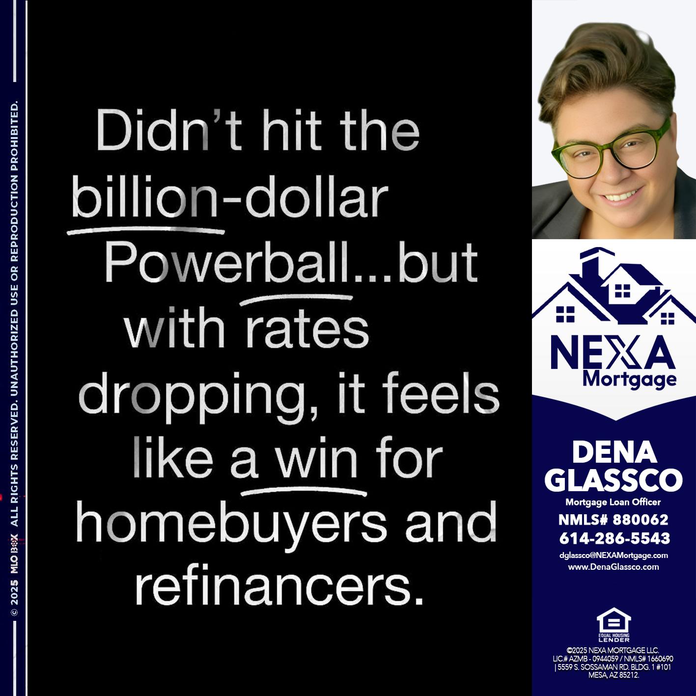 DIDNT HIT - Dena Glassco -Residential, Commercial, International Loan Officer