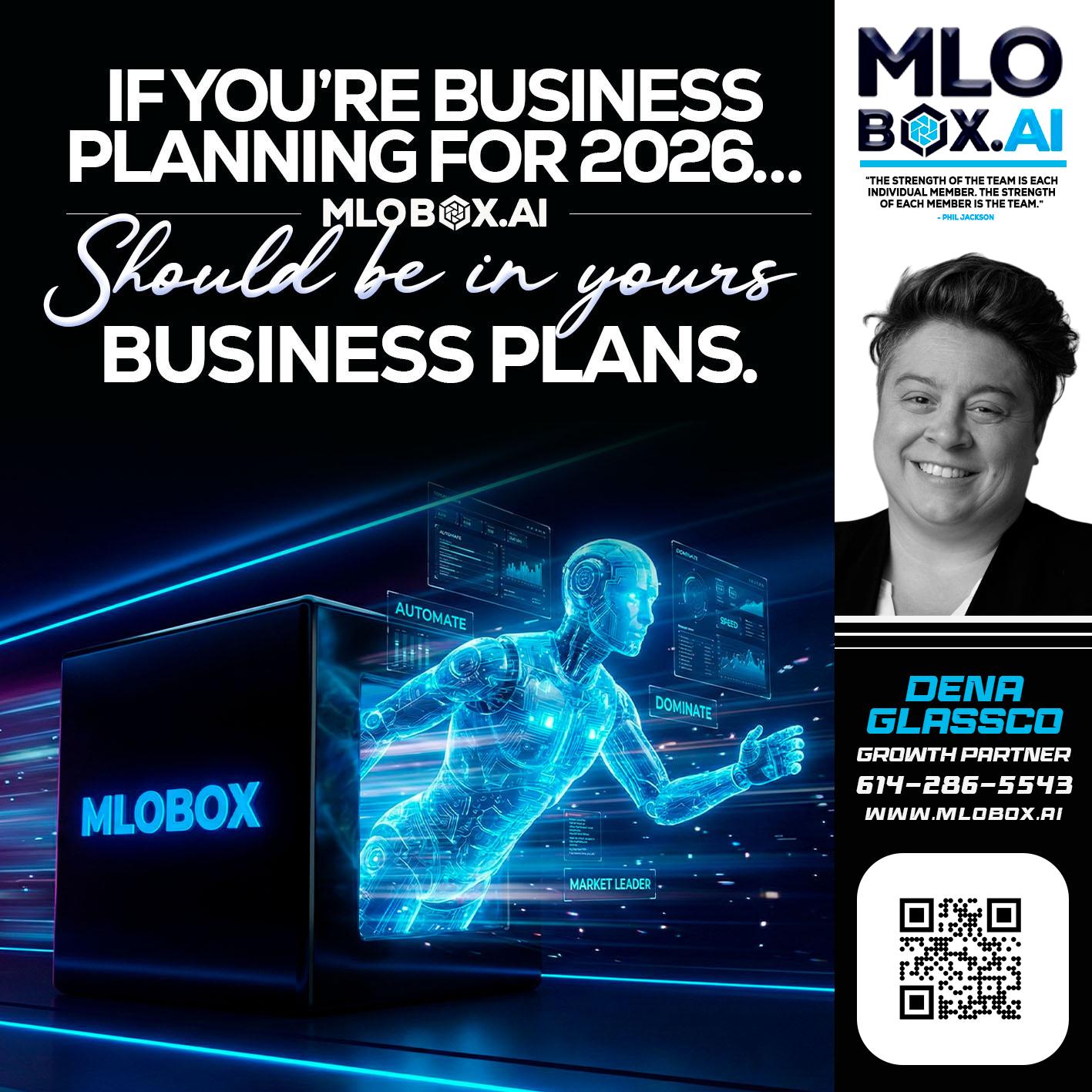 IF YOU - Dena Glassco -Residential, Commercial, International Loan Officer