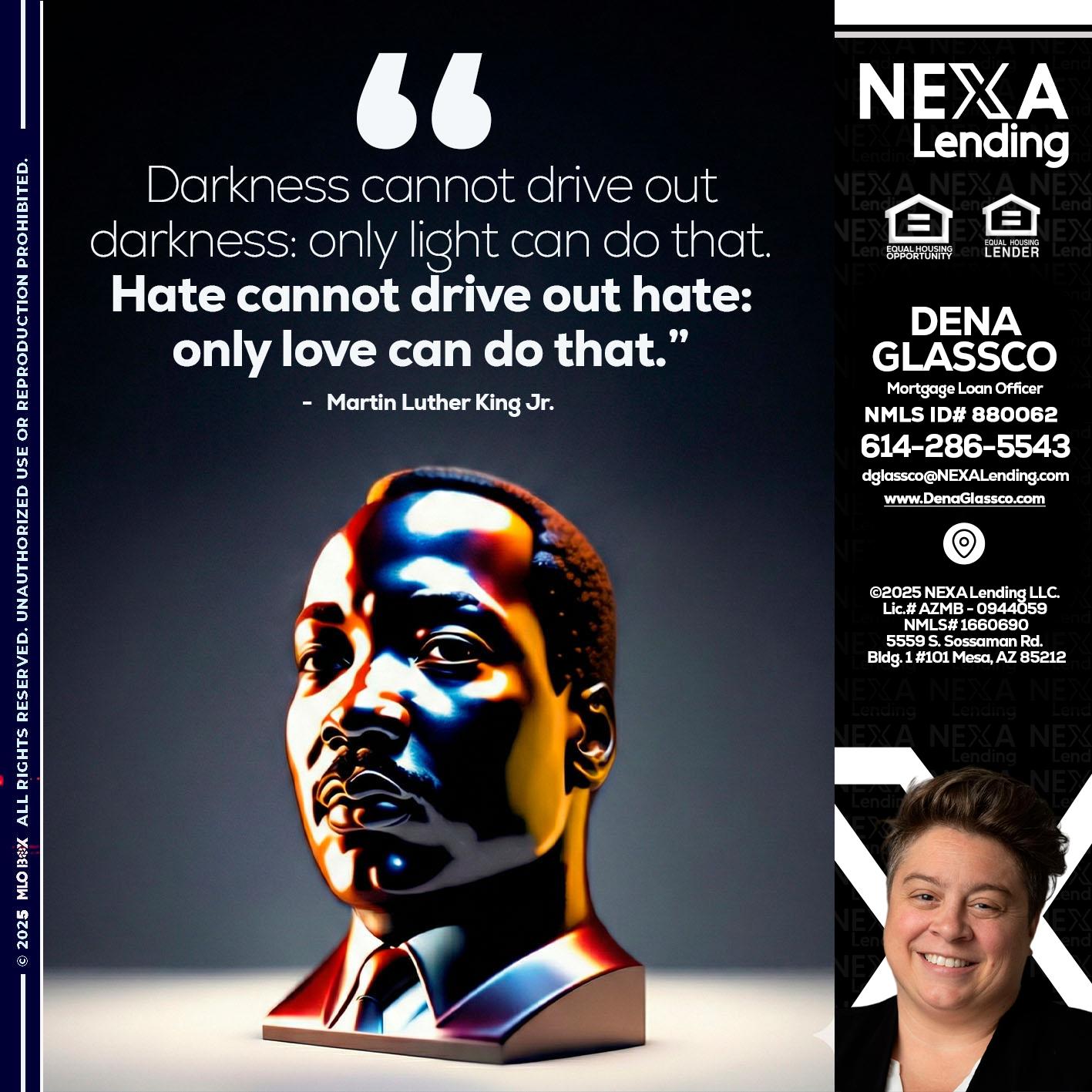MLK 2026 - Dena Glassco -Residential, Commercial, International Loan Officer