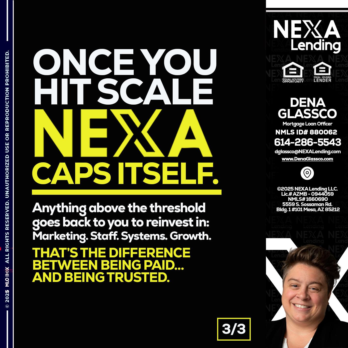 3 OF 3 - Dena Glassco -Residential, Commercial, International Loan Officer