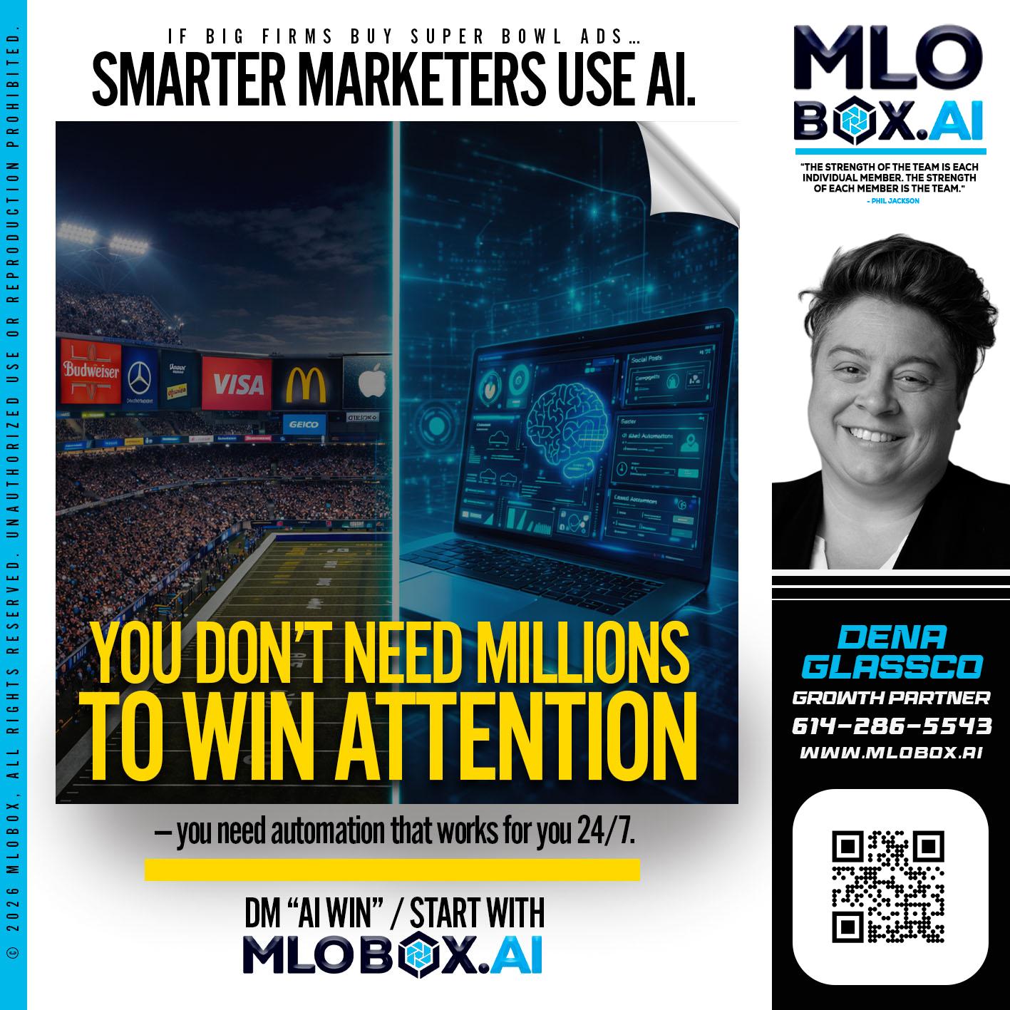 you don't need - Dena Glassco -Residential, Commercial, International Loan Officer