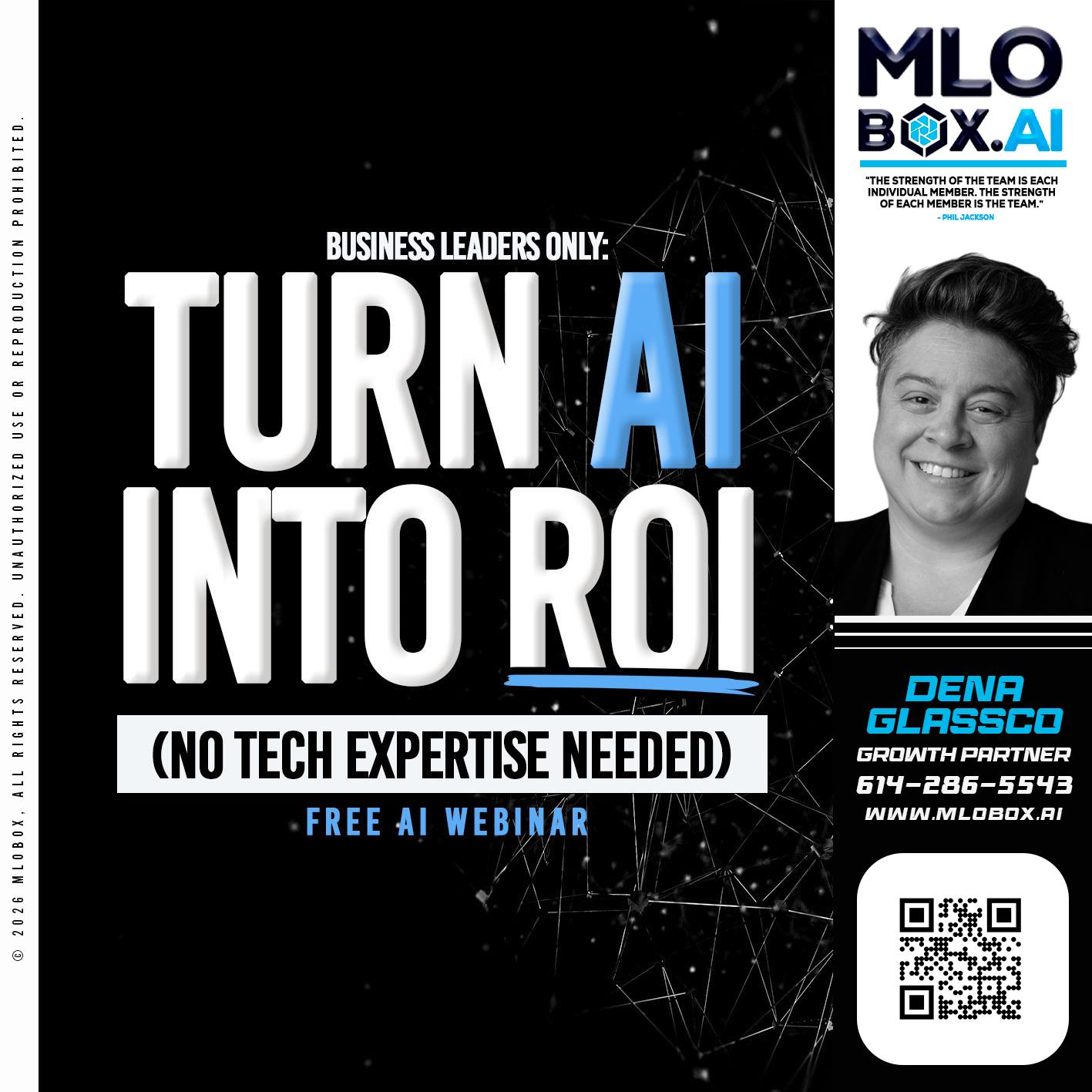 TURN AI - Dena Glassco -Residential, Commercial, International Loan Officer