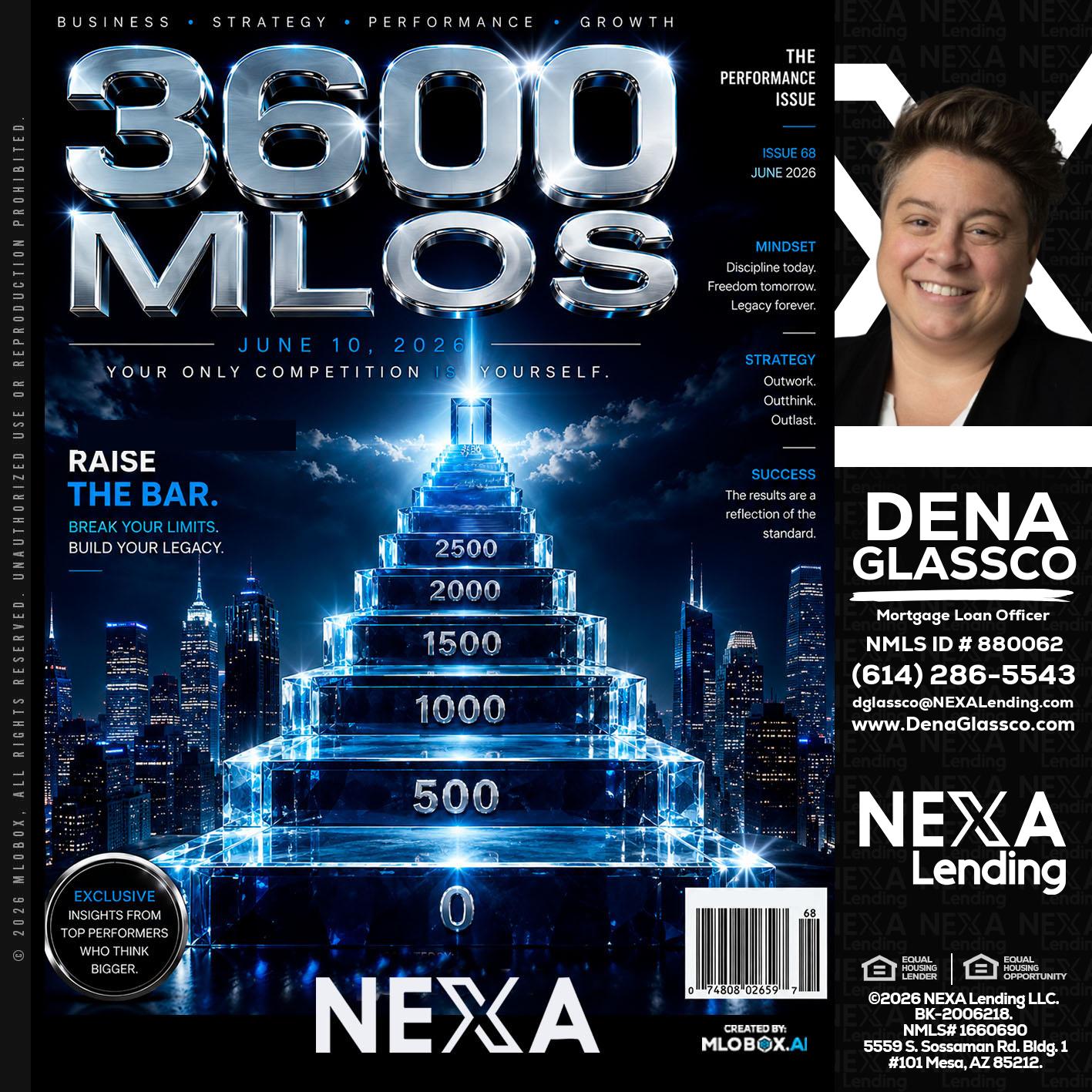 3600 MLOs - Dena Glassco -Residential, Commercial, International Loan Officer