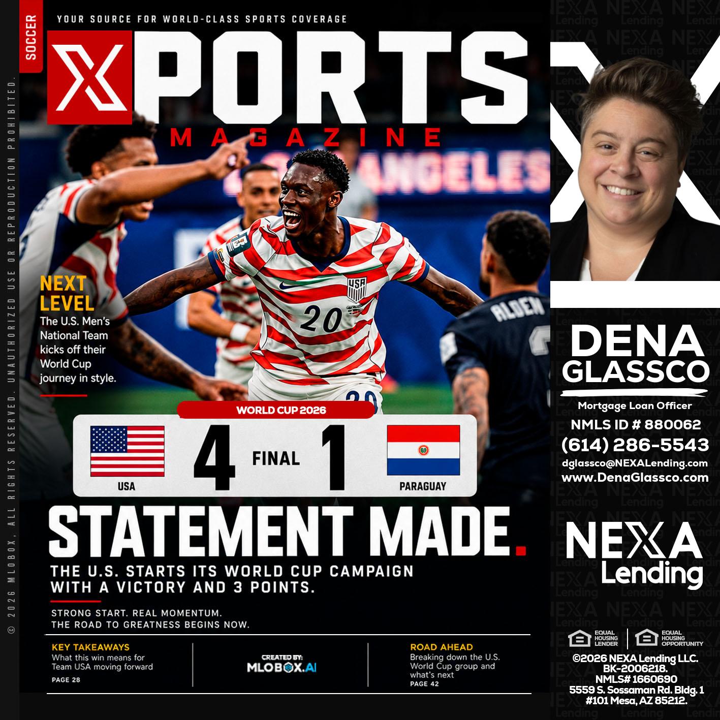 XPORTS - Dena Glassco -Residential, Commercial, International Loan Officer
