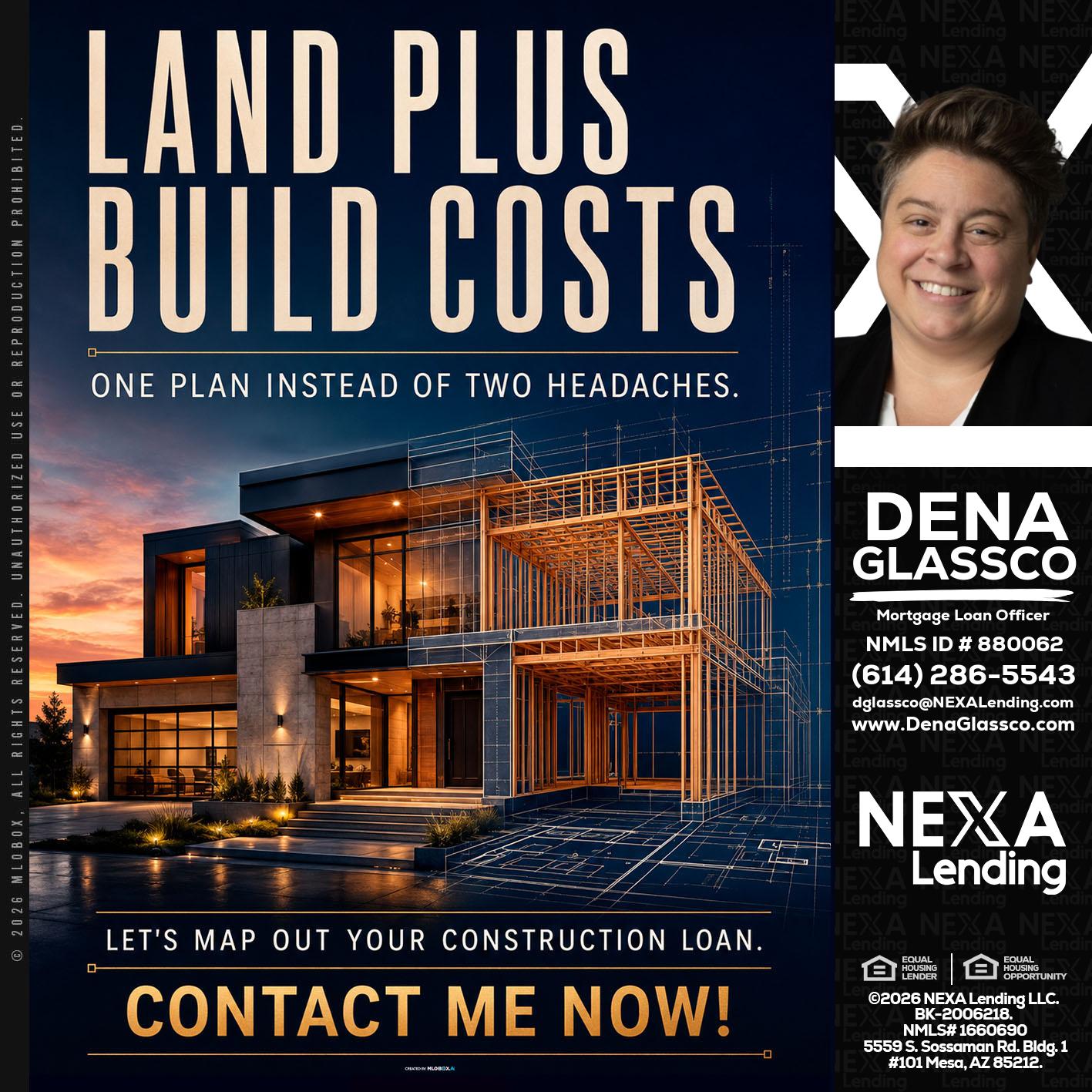 LAND PLUS - Dena Glassco -Residential, Commercial, International Loan Officer