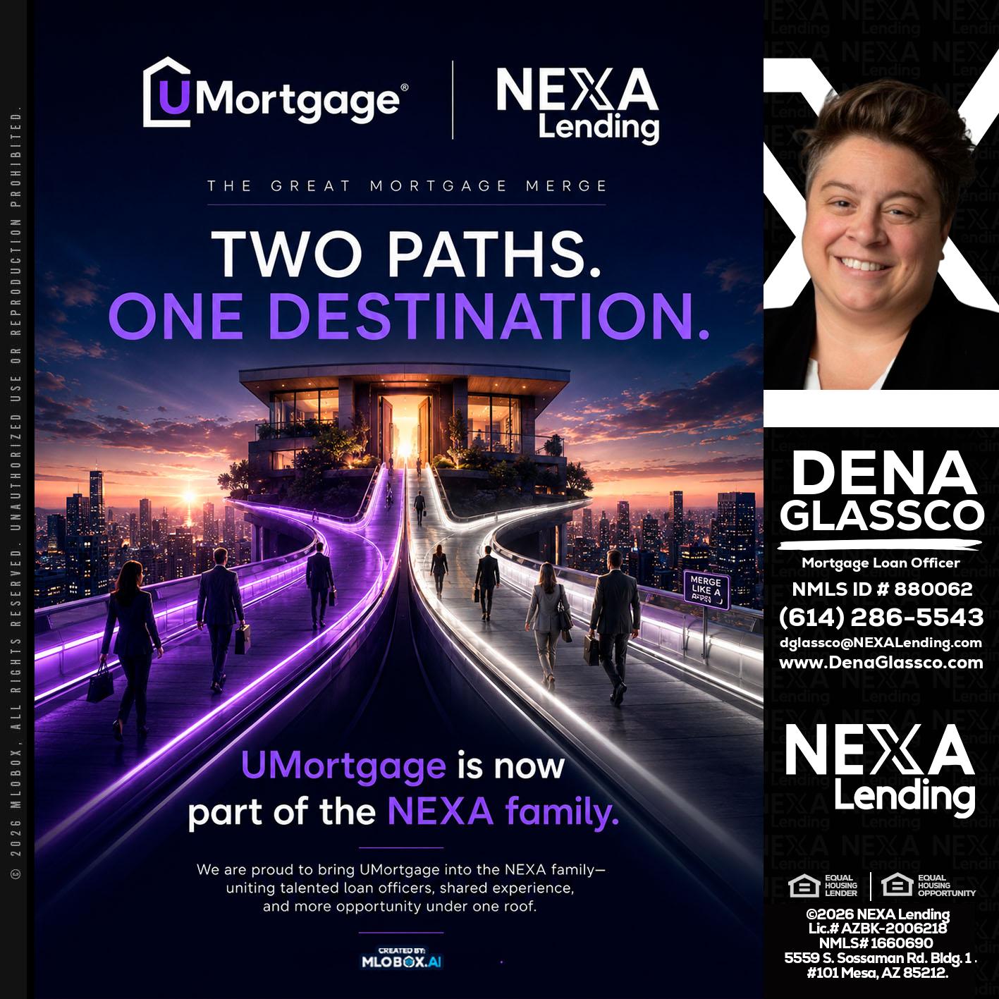 two path - Dena Glassco -Residential, Commercial, International Loan Officer