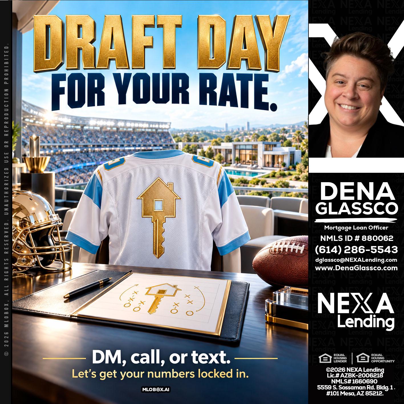 DRAFT DAY - Dena Glassco -Residential, Commercial, International Loan Officer